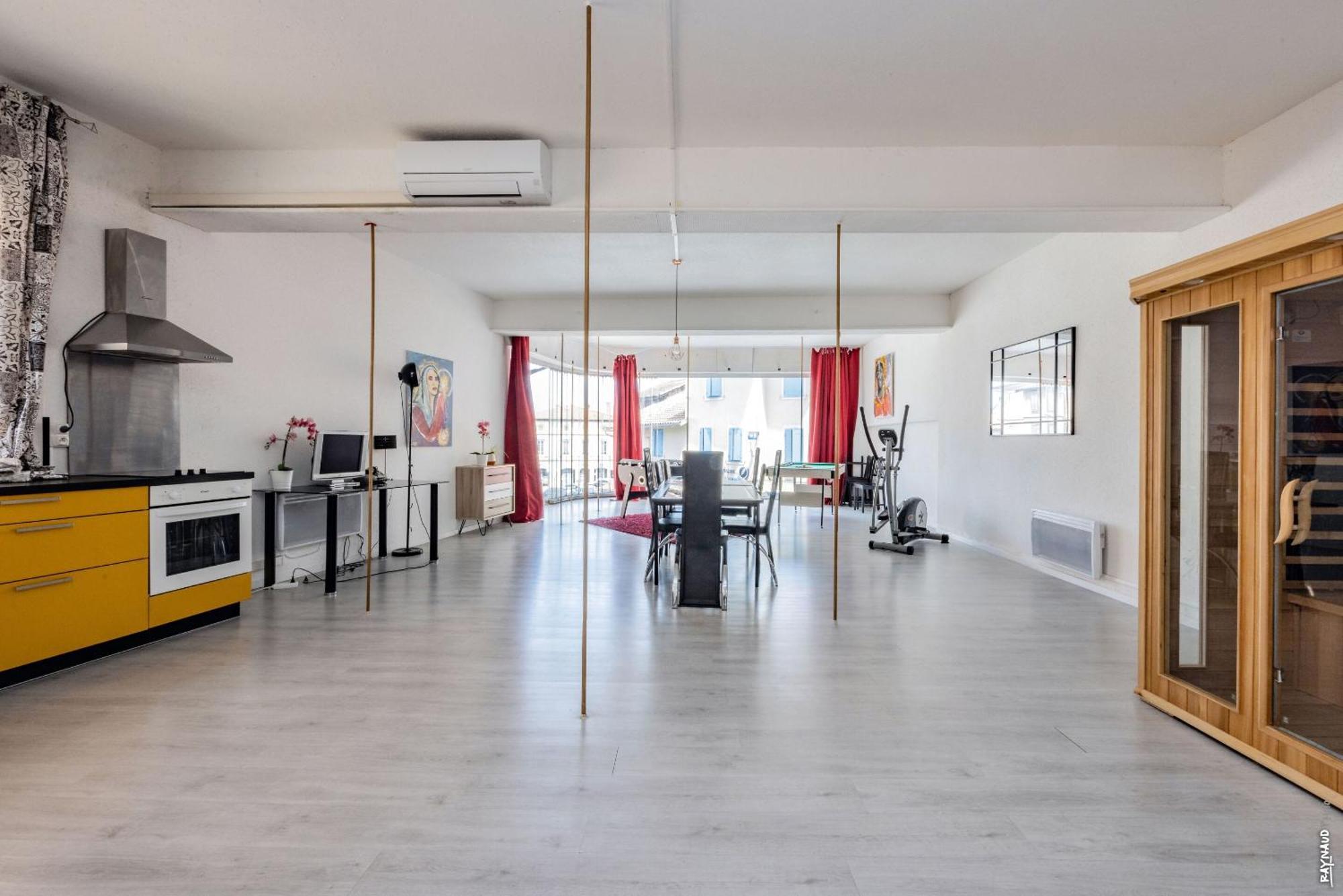 Loft Cosy - Hypercentre - Sauna - 200M2 - Wifi Graulhet 객실 사진